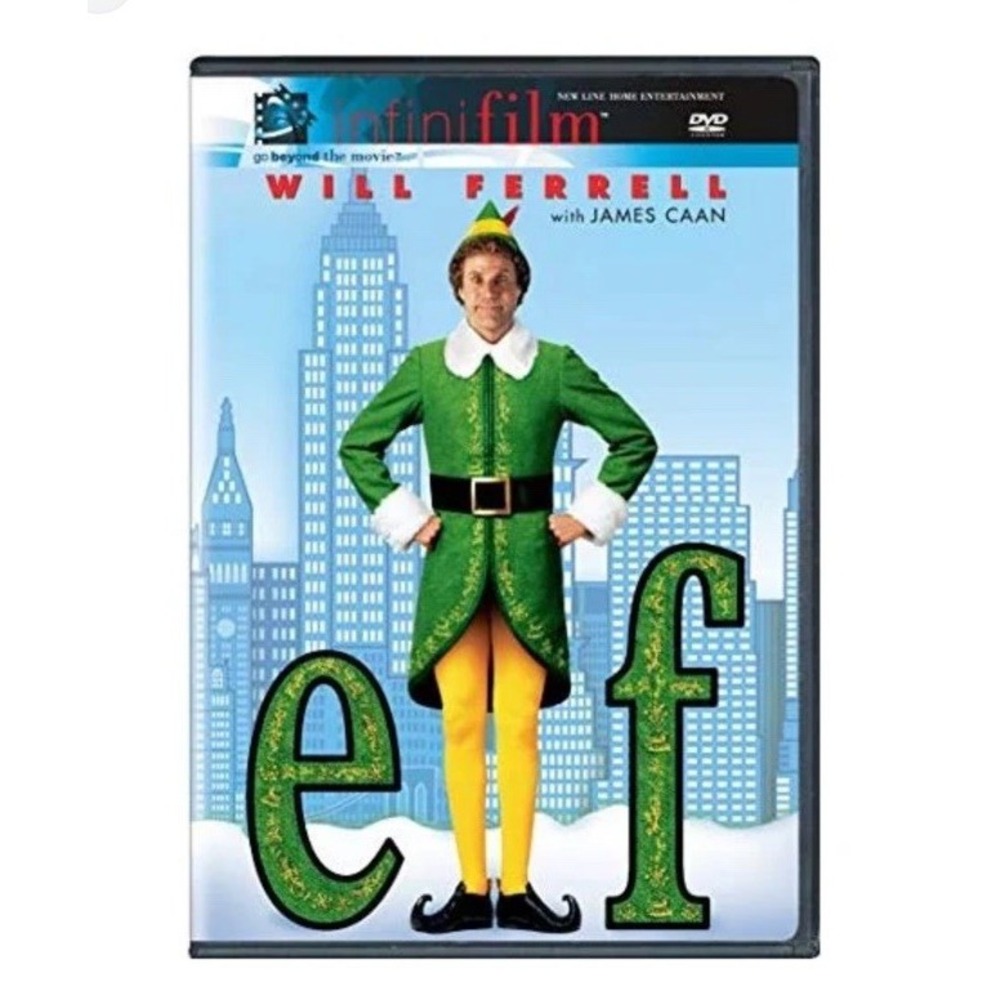 Elf DVD  2 Disc Set Will Ferrell 2003 James Caan Christmas USA Original Owner VG